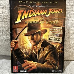 Game Guide – Prima Games – Indiana Jones and The Staff of Kings – ON SALE !!