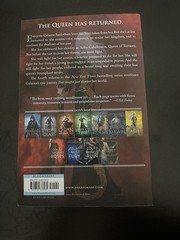 Queen of Shadows Paperback Throne of Glass Sarah J. Maas Original Cover Artwork