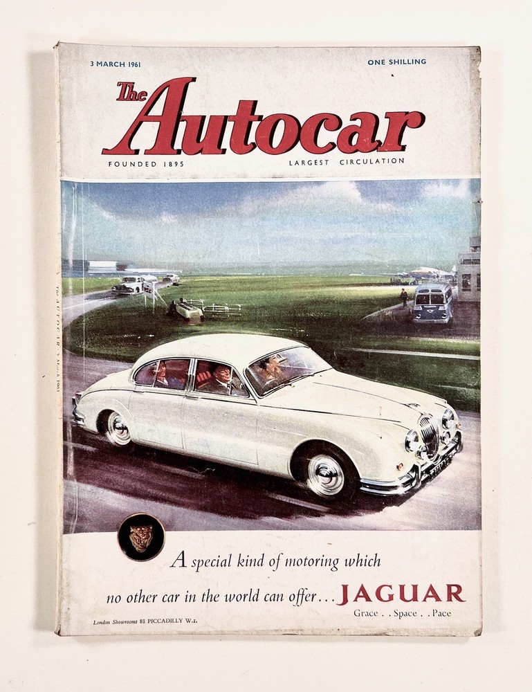 1961 Mar 3 THE AUTOCAR Mercedes 220 SE Coupé JAPANESE ROAD TRIPS Riley Riviera