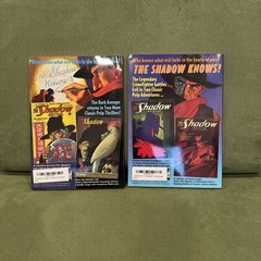 THE SHADOW Vol 2 & Vol 3 Pulp Reprints NOSTALGIA VENTURES 1st printings 2006
