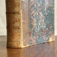 Antique Decorative Fine Leather book, Life Colin Campbell Lord Clyde by Shadwell