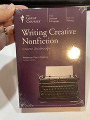 Writing Creative Nonfiction The Great Courses Guidebook & DVD Set New Sealed