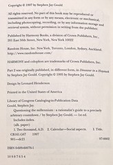 SIGNED ~ QUESTIONING THE MILLENNIUM Stephen Jay Gould (1997, Hardcover) 1st/4th