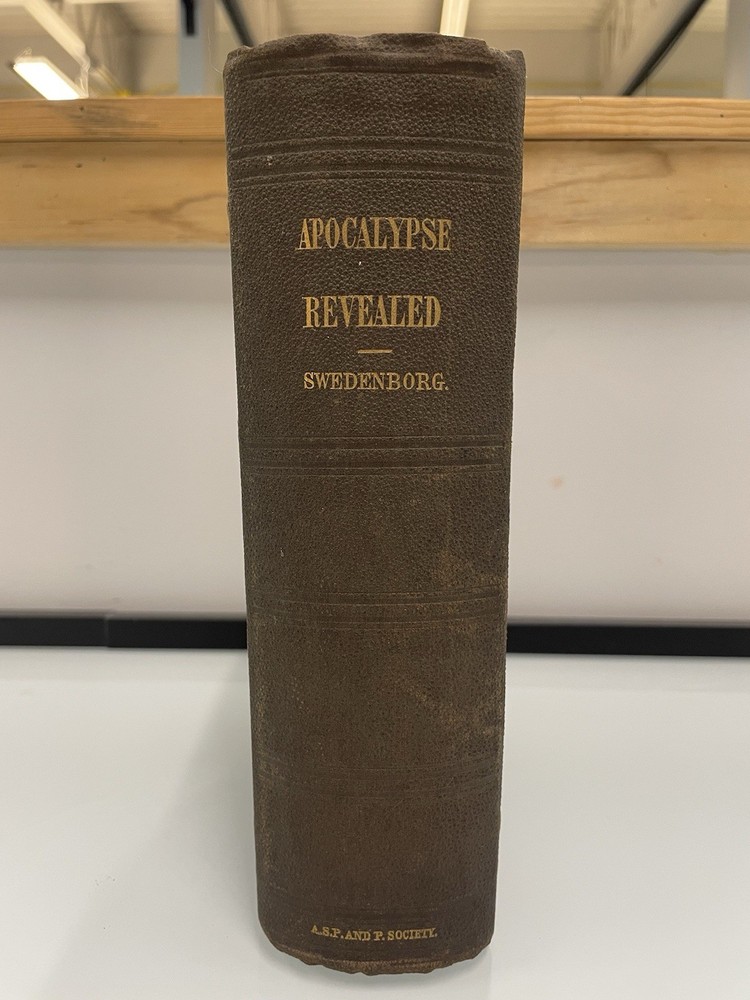 APOCALYPSE REVEALED by Emanuel Swedenborg 1883 Christian Occult Antique Book