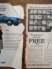 Look Magazines (2) “The Death of a President” John F. Kennedy JFK (1967)