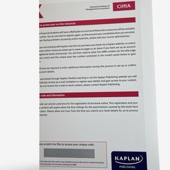 CIMA Operational Level Official Case Study Text Kaplan Publishing 2016