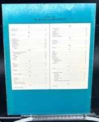 Dungeons & Dragons Players Companion Book One 1984 TSR Fantasy Adventure Game