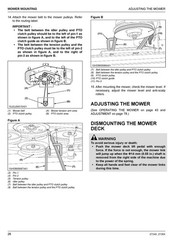 KUBOTA Z724X Z726X Zero Turn Operators Manual, BIND – FRONT & BACK – XL FOLDOUTS