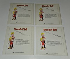 VTG 12 Standin Tall Paperback Book Audio Cassette Lot Complete Set Janeen Brady