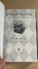 Harry Potter and The Half-Blood Prince 1st Edition 1st Print 652 Pages/Errors