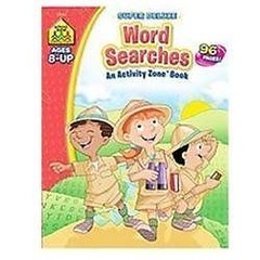 School Zone Word Searches Workbook: 96 Pages- 1601591683, School Zone, paperback