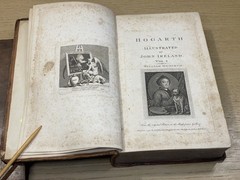 John Ireland WILLIAM HOGARTH, ILLUSTRATED Vols I & II, Boydell 1791 first editio