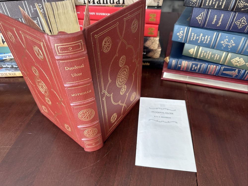 1990 The Classics of Surgery Library- DUODENAL ULCER By B. G. A . Moynihan