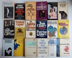 Vintage Paperback Books PICK 1: Horror books, Sci-Fi, Salinger, Baldwin, Capote