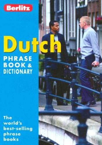 Berlitz Dutch Phrase Book and Dictionary (Berlitz Phrase Book Dictionar – GOOD