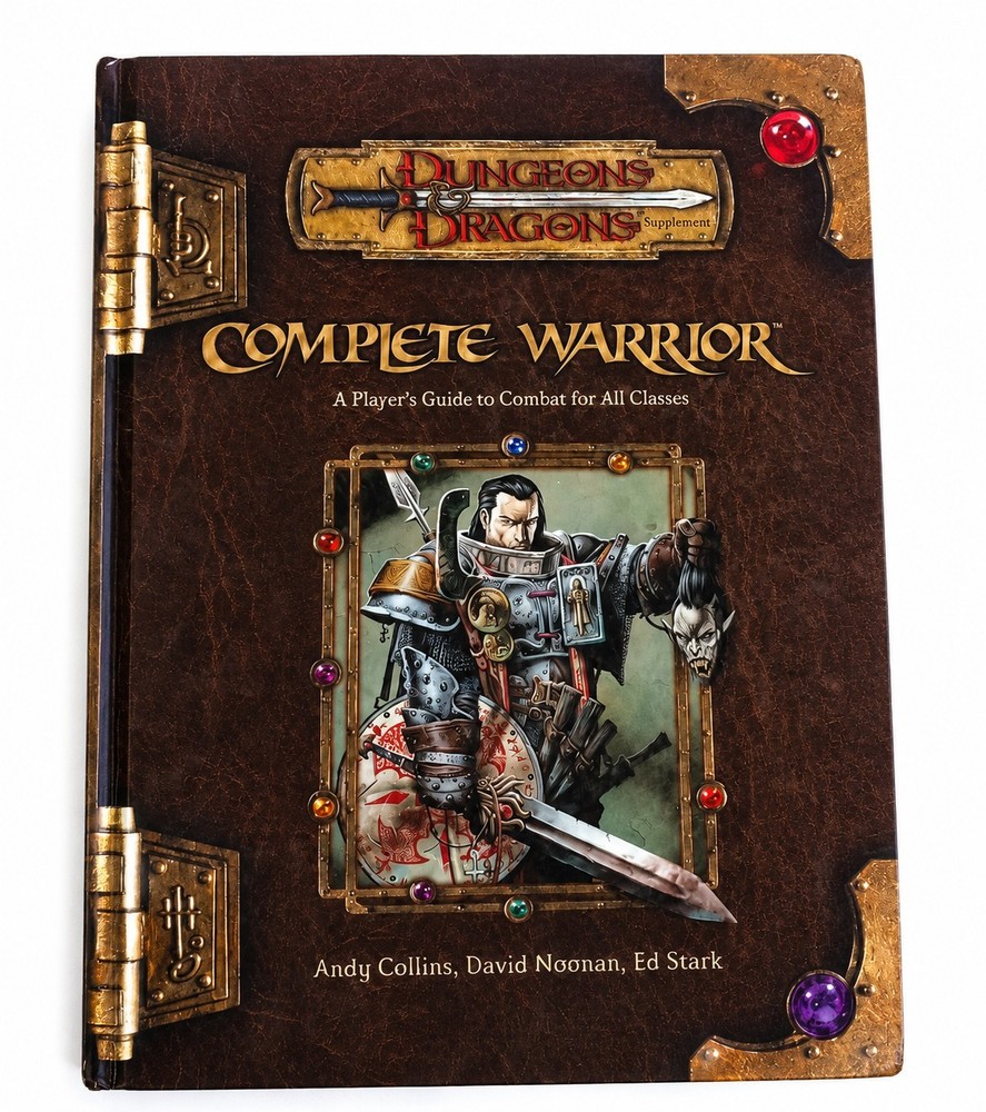 Dungeons and Dragons Complete Warrior Player’s Guide Hardcover 2003 VG+