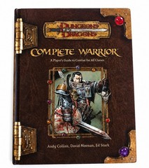 Dungeons and Dragons Complete Warrior Player’s Guide Hardcover 2003 VG+