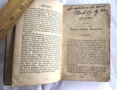 Rare 1808 Fristoe Ketocton Baptist History 1st Ed Page Co Virginia Morris Wood