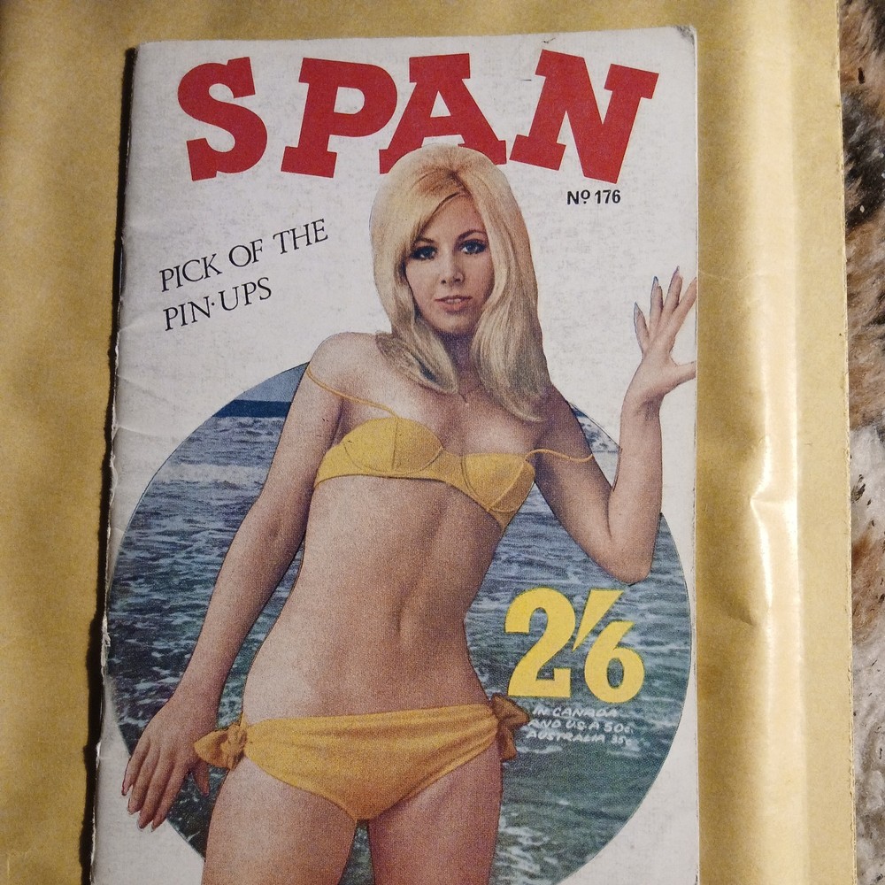 Span Vintage Magazines Non Full Nudity issues number 176