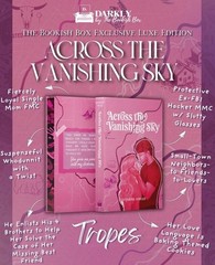 SIGNED Bookish Darkly May: Across The Vanishing Sky By Catherine Cowles *PRESALE