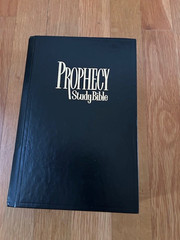 John Hagee Prophecy Study Bible NKJV Nelson 1462 Leather Bound HC THUMB INDEX ED