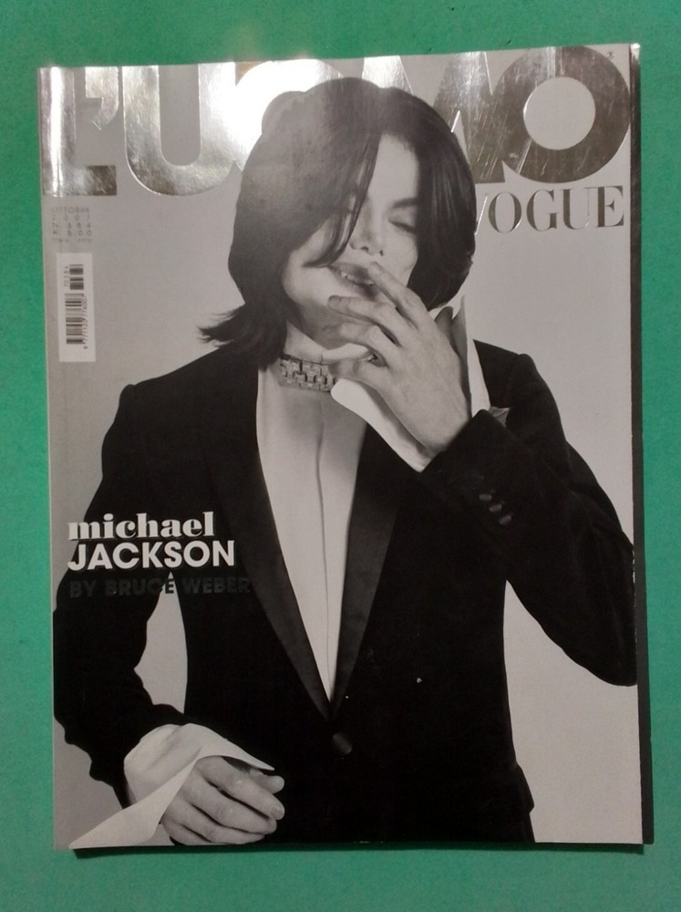 L’UOMO VOGUE- OTT. 2007 N. 384 -MICHAEL JACKSON- BRUCE WEBER- DYLAN-STREISAND