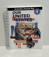 BJU Press Heritage Studies 4 Our United States Activities Answer Key 4th edition