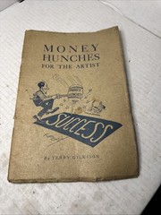 1918 Vintage Book Pamphlet Money Hunches For The Artist Success 9×6” 52 Pages Pw