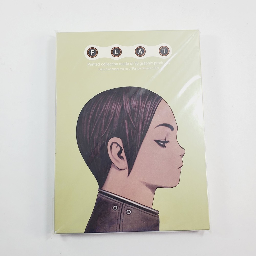 Flat Range Murata JP Oversized Japanese Edition 1999 Anime Art Book
