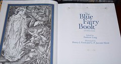 Blue Fairy Book by Andrew Lang Beauty Aladdin New Sealed Deluxe Leather Bound