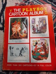 VTG Playboy Cartoon Album 5 1972 Hugh Hefner First Edition Adult Content Book