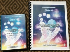 VOYAGERS, ASHAYANA DEANE, Sliders 10 BOOK, 54 Pages Sliders 10 DVD’S, 3 cd’s