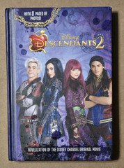 DISNEY’S DECENDANTS 2 – HARD COVER BOOK /w PHOTOS – 2017 – APPROX 200 PAGES