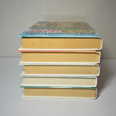 5 Great Illustrated Classics Wizard of Oz Robin Hood Gulliver’s Travels Swiss