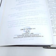 The Expositors Study Bible KJV Giant Print Edition Jimmy Swaggart Hardcover