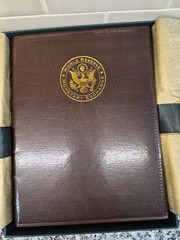 RARE! World Reserve Monetary Exchange Official Bank Book Money Ledger Album