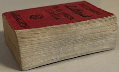 RARE! Vintage 1957 Mini Dictionary Tiny German Spanish – 640 pages