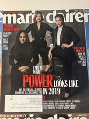 Marie Claire Magazine 2019 Lot Of 7 March-July Penelope Cruz Thandie Newton More