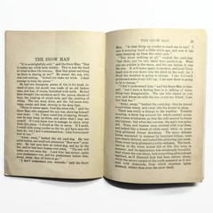 Antique 1910s The Snow Man And Other Stories: Little Match Girl, Little Thumb…