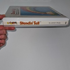 VTG 12 Standin Tall Paperback Book Audio Cassette Lot Complete Set Janeen Brady