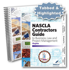 Professionally Tabbed & Highlighted NASCLA Virginia, 11th Edition Spiralbound