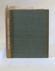 G R S Mead / THE WEDDING-SONG OF WISDOM 1st Edition 1908