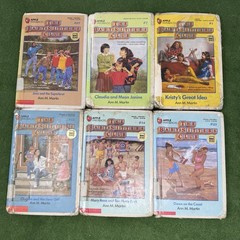 BabySitters Club Books Ann Martin Vtg Hardcover Lot of 10 Library Binding