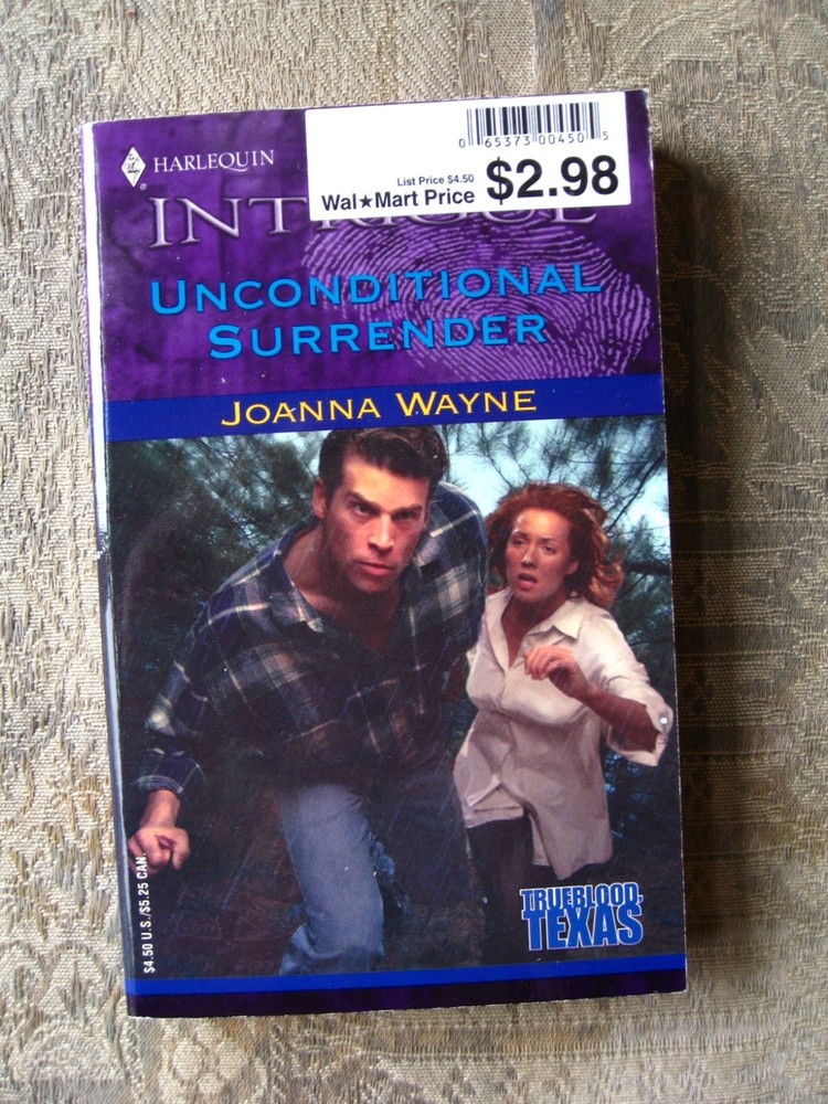 Joanna Wayne – Unconditional Surrender (Harlequin Intrigue #621) – paperback