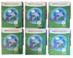 HMH Into Reading Grade 1 Teacher Edition Complete 6 Volume Set
