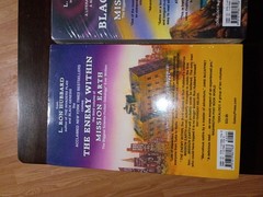 L. Ron Hubbard Mission Earth Vol 1-3 Paperback Set Shrink-Wrapped
