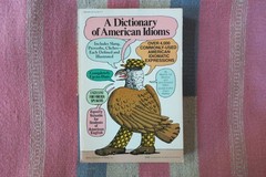 Vintage 1975 A Dictionary of American Idioms PB ~ Eagle With Plaid Cap And Pants