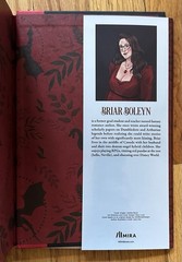 SIGNED Briar Boleyn On Wings of Blood Deluxe Limited Edition HC Sprayed Edges