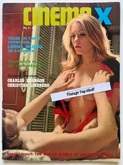 CINEMA X Vol 4 No 9 – Cult British Mag w/ CHRISTINA LINDBERG Illst. Interview VG