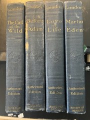 Jack London (lot of 4) 1916 Antique Hardcover Book Authorized Edition Review